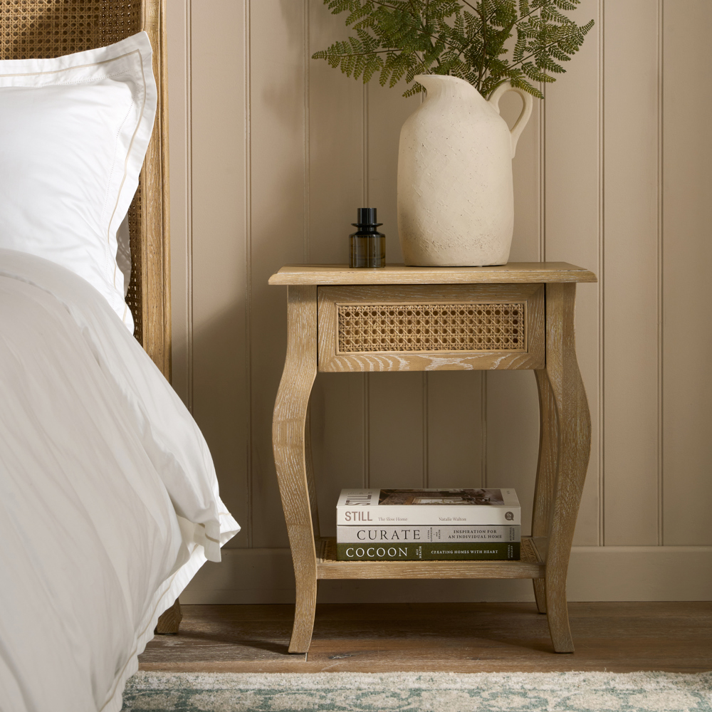 Sienna Beau Rattan Bedside